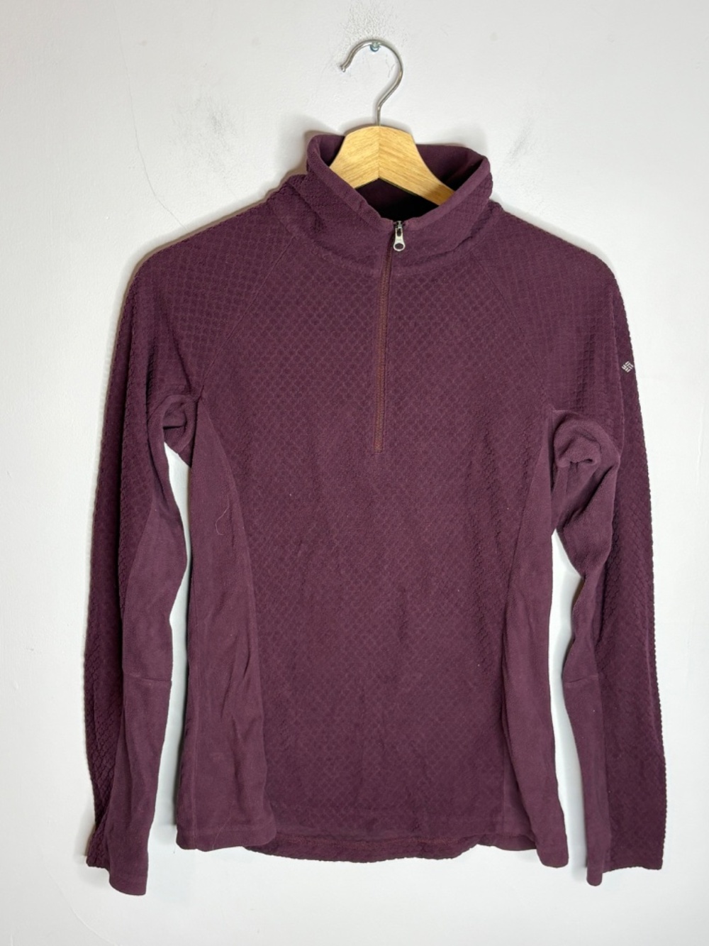 Columbia Purple Fleece Quarter-Zip